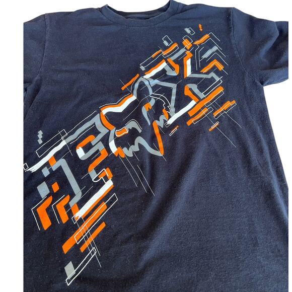 Fox Racing Motocross, Dirt bike Black short sleeve T-shirt, women's size S - Picture 2 of 4